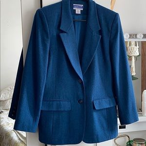 Pendleton wool vintage blazer in blue size 10